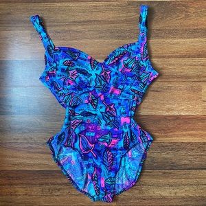 Colorful vintage swimsuit